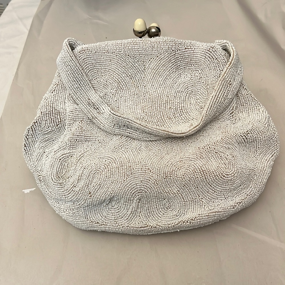 Walbourg mini beaded vintage purse
